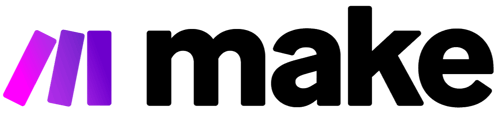 Make.com logo – automation platform used by Cofire to connect CRM tools and streamline workflows