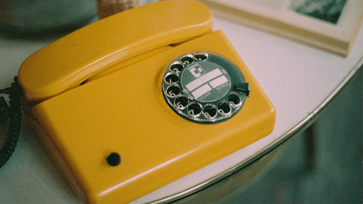 Rotary phone symbolizing outdated systems like Salesforce, where every action takes multiple steps and slows down basic workflows in a CRM environment